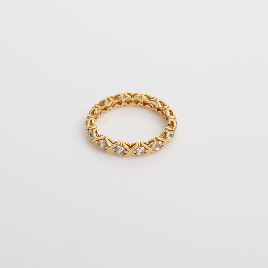 Sapphire Diamond Ring