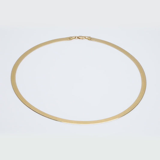 Classic Solid Gold Necklace
